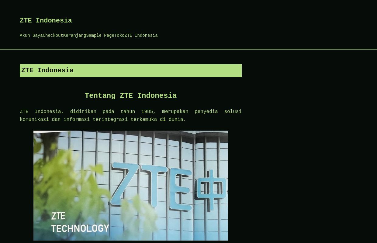 ZTE Indonesia
